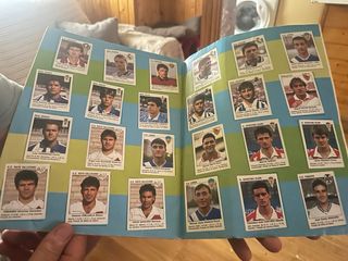 álbum de cromos liga 93/94 completo en buen estado