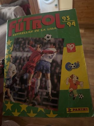 álbum de cromos liga 93/94 completo en buen estado