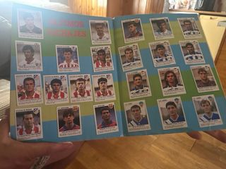 álbum de cromos liga 93/94 completo en buen estado