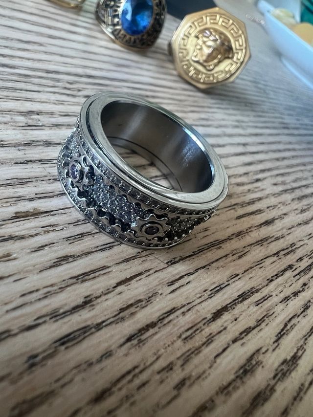 Liquidación pack anillos plateado,dorado, piedras 