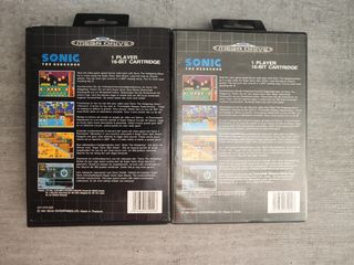 Sonic the Hedgehog 1 & 2 Mega Drive