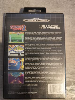 Sonic the Hedgehog 1 & 2 Mega Drive