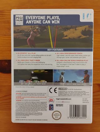 Tiger Woods PGA Tour 09 All-Play Wii