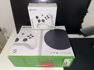 Xbox Series S + Mando Original Blanco 