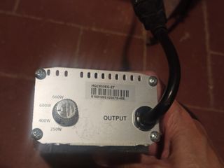 Lámpara Cultivo Interior 660W