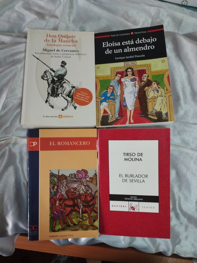 Lote 4 Libros Clásicos Españoles