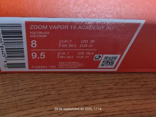 Tenis Nike Mercurial Verdes