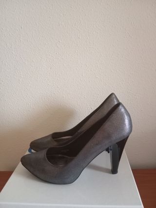 Zapatos Zara Brillo Talla 39