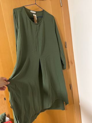 conjunto mujer de pontalon y bolsa larga 