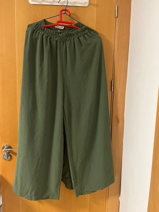conjunto mujer de pontalon y bolsa larga 