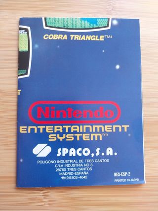 POSTER JUEGOS NINTENDO NES PAL ESP-2