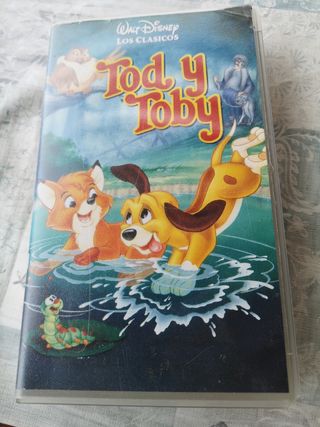 VHS Tod y Toby Disney Los Clásicos