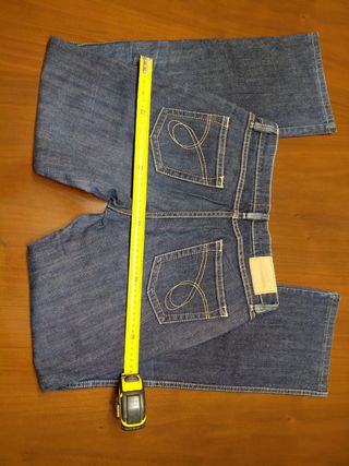 Pantalón vaquero mujer recto marca Adolfo Domingue