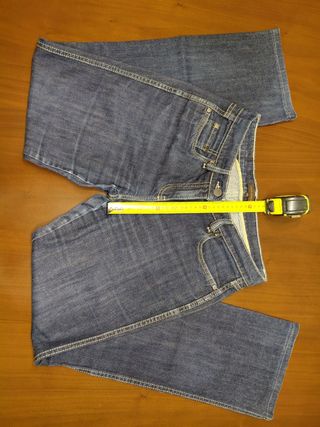 Pantalón vaquero mujer recto marca Adolfo Domingue