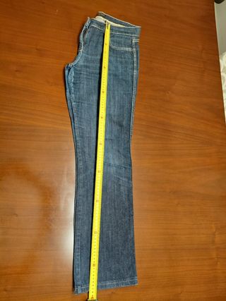 Pantalón vaquero mujer recto marca Adolfo Domingue