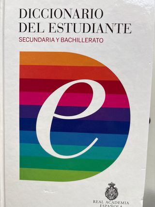 Diccionario del estudiante. Secundaria y Bachil...