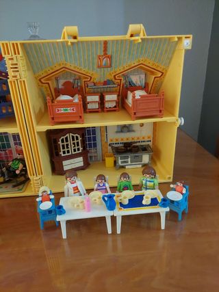 Casa Playmobil con accesorios