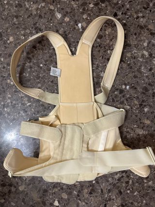 Faja Lumbar Dorsal Ajustable Beige