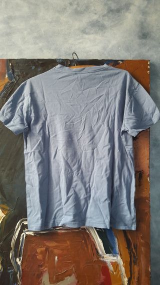 Camiseta estilo vintage surf azul delfin Pull&Bear