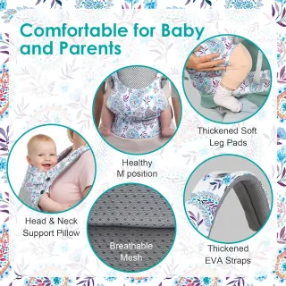 Mochila Portabebés Ergonómica