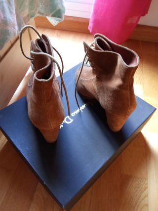 Botines Massimo Dutti Marrones
