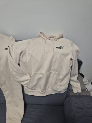 Conjunto Chándal Puma Beige