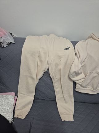Conjunto Chándal Puma Beige