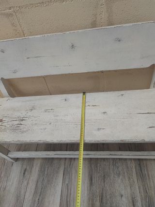 Conjunto 2 bancos de madera