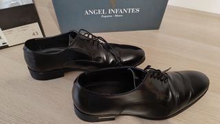 Zapatos Angel Infantes Talla 43 Negros