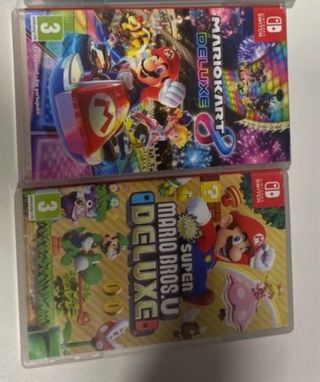 Nintendo Switch Mario Kart 8 Deluxe e Super Mario