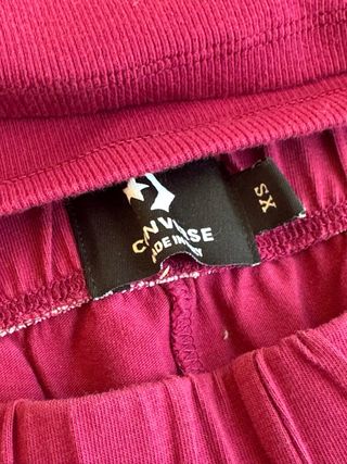 Conjunto Deportivo Converse Rosa/Morado