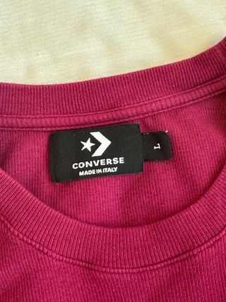 Conjunto Deportivo Converse Rosa/Morado