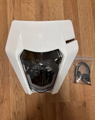 CARETA KTM LED BLANCA