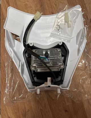 CARETA KTM LED BLANCA