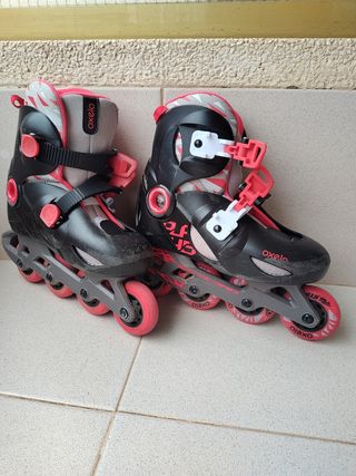 Patines Decathlon niño talla ajustable 30 a 32