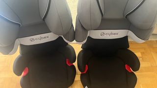 2 Sillas Cybex Solution X-Fix coche con Isofix