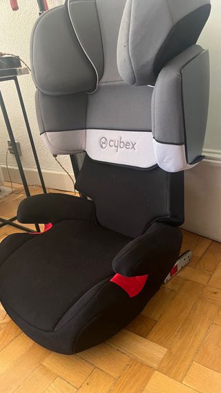 2 Sillas Cybex Solution X-Fix coche con Isofix