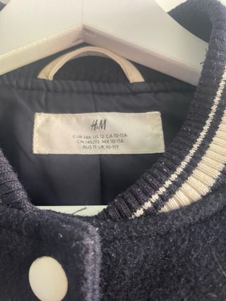 cazadora de cuero del H&M 