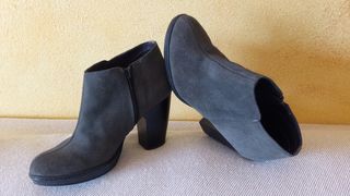 Botines piel ante talla 37 