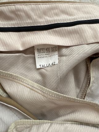 Pantalones de vestir caballero (beige, azul marino