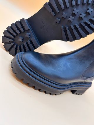 Botines  Chelsea Massimo Dutti Negras Nuevas