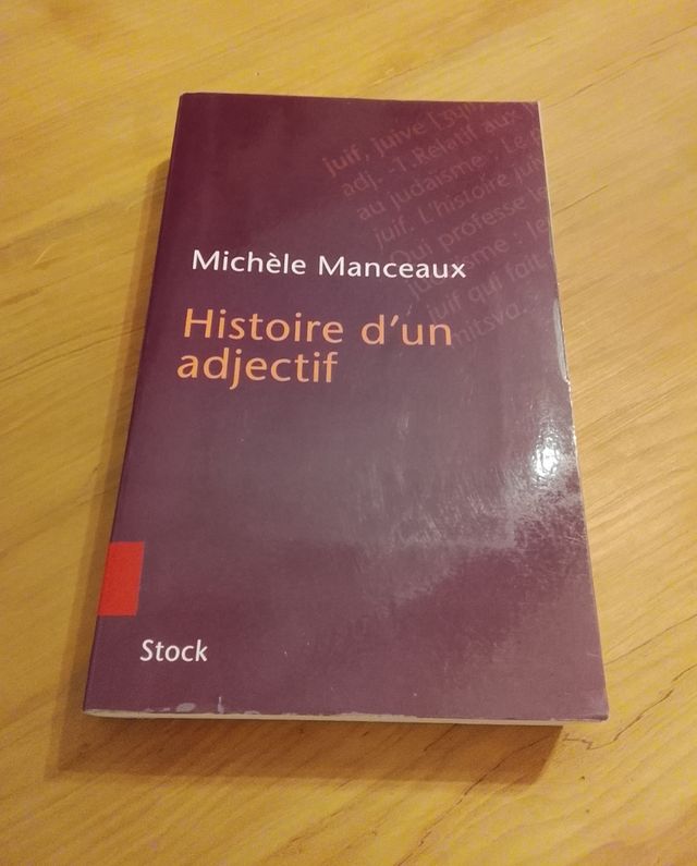 Michèle Manceaux, Histoire D'un Adjectif