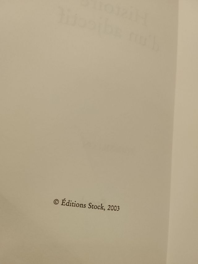 Michèle Manceaux, Histoire D'un Adjectif