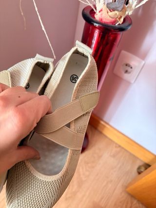 Zapatillas deportivas beige Talla 36