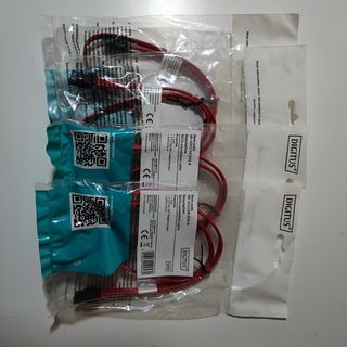 4 Cables SATA L-Type DIGITUS 0.5m
