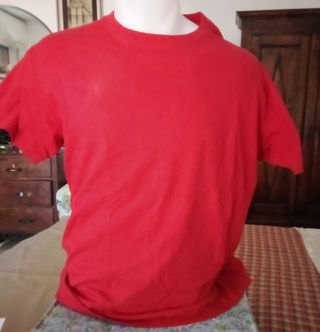 T-Shirt Rossa L - Mai usata