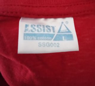 T-Shirt Rossa L - Mai usata