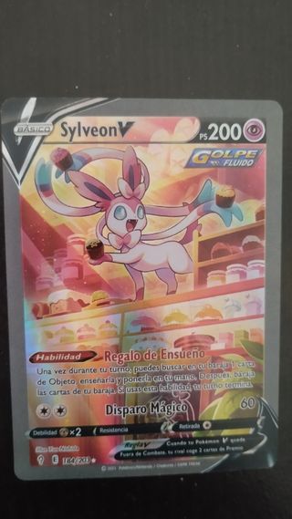 Carta Pokémon Sylveon V - 184/203