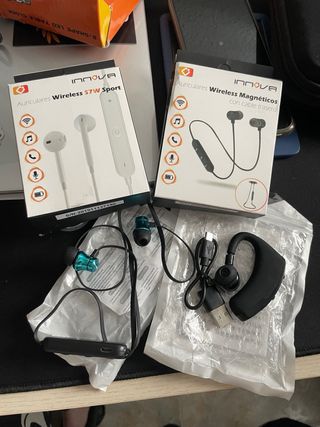 Pack auriculares inalámbricos