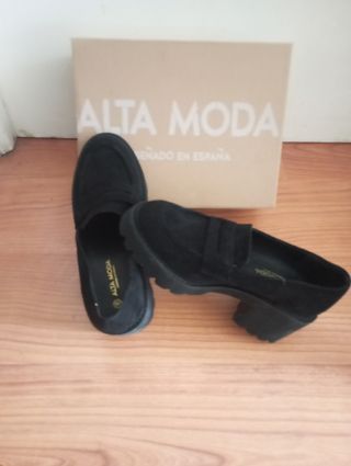 Zapatos ALTA MODA Negros Talla 36